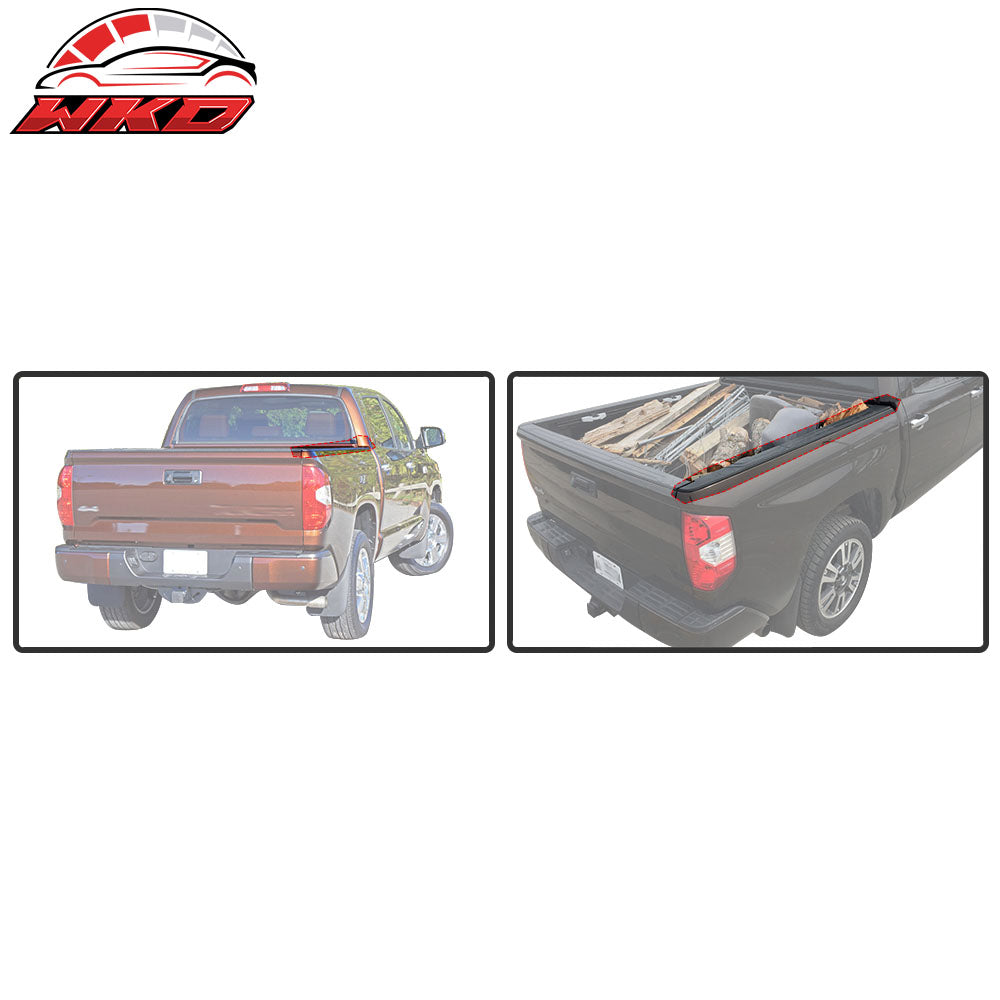 Fits 14-20 Toyota Tundra 5.5FT Bed OE Style Bed Rail Cap Moulding Protector PP