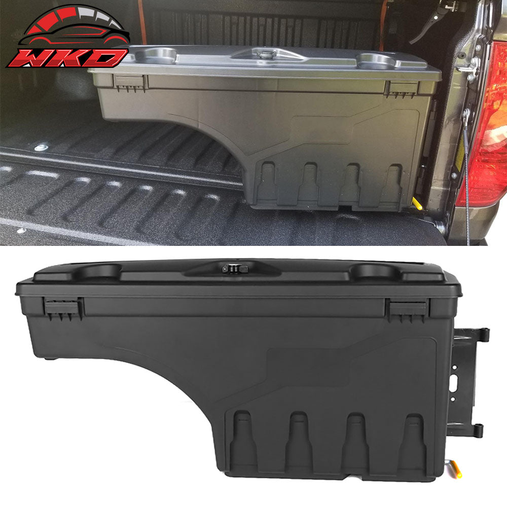 Fits 07-19 Toyota Tundra Truck Bed Storage Box Toolboxes Passenger Side