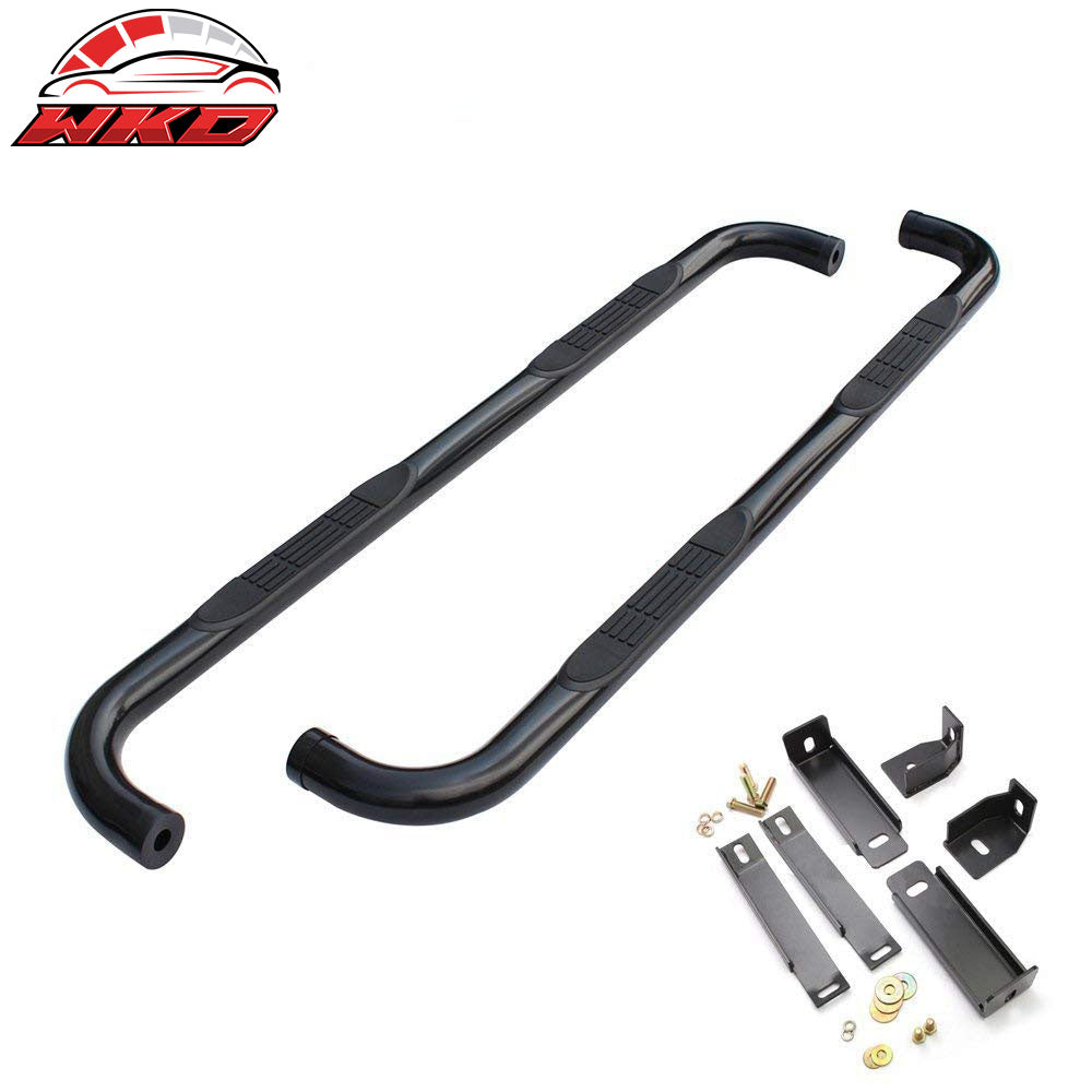 Fits 99-06 Toyota Tundra Extended Cab 3'' Black Side Step Nerf Bar Running Board