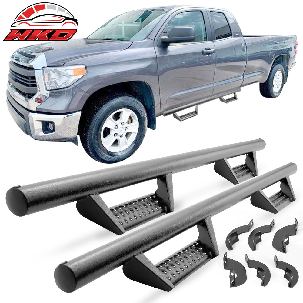 Fits 07-21 Toyota Tundra Crew Cab & Double Cab BCK Style Side Step Bars