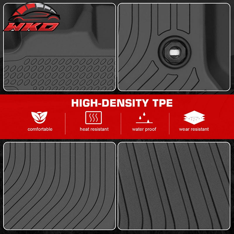 Fits 13-15 Toyota Venza TPE All Weather 3D Floor Mats Cargo Liner Carpets