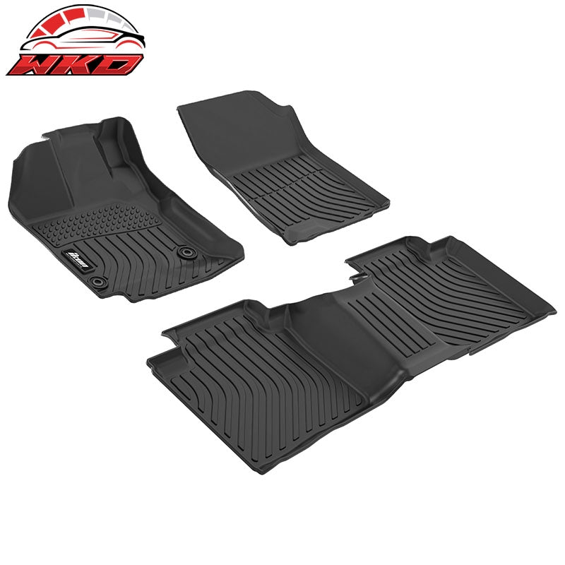 Fits 13-15 Toyota Venza TPE All Weather 3D Floor Mats Cargo Liner Carpets