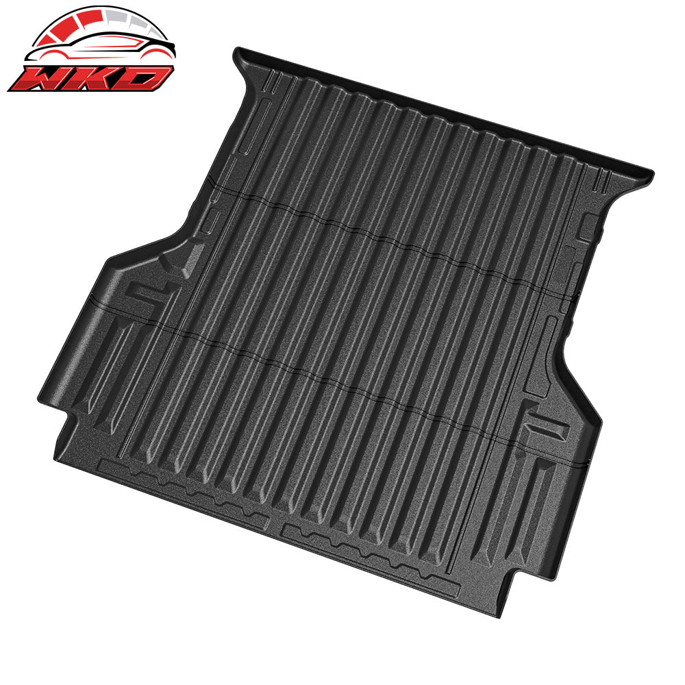 Fits 2024 Ford Ranger Super Crew Cab 5Ft Truck Bed Mat 3D Rear Cargo Liner TPE