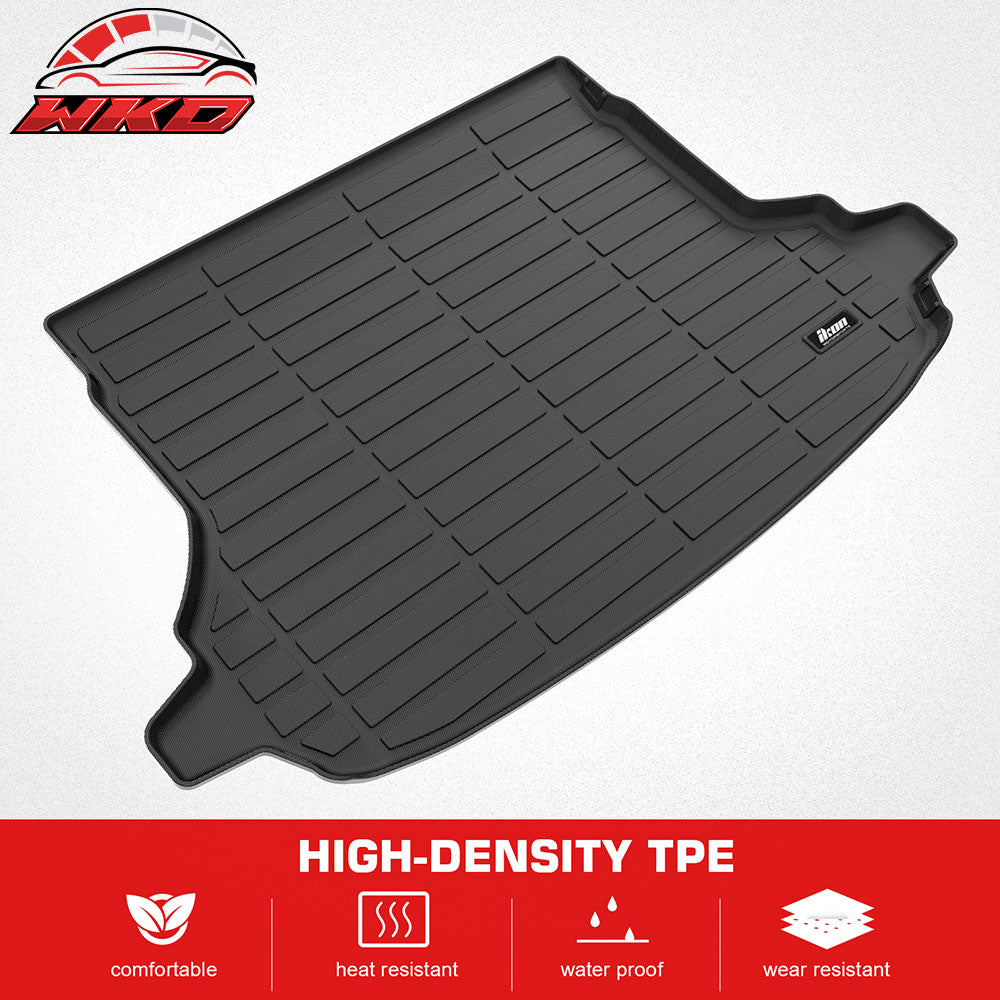 Fits 19-24 Subaru Forester TPE Trunk Liner All Weather 3D Rear Cargo Mat Cover