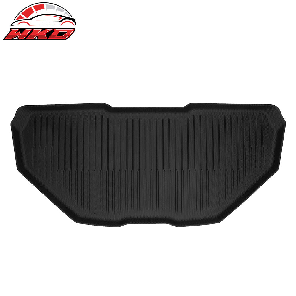 Fits 22-24 Rivian R1T R1S Front Storage Mat TPE Cargo Upper Lower 3D Liner Cover