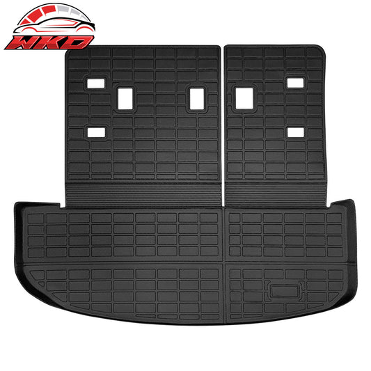 20-25 Kia Telluride Trunk Mat w/ Backrest Mats Seat Cover Protector - TPE | Wholesale