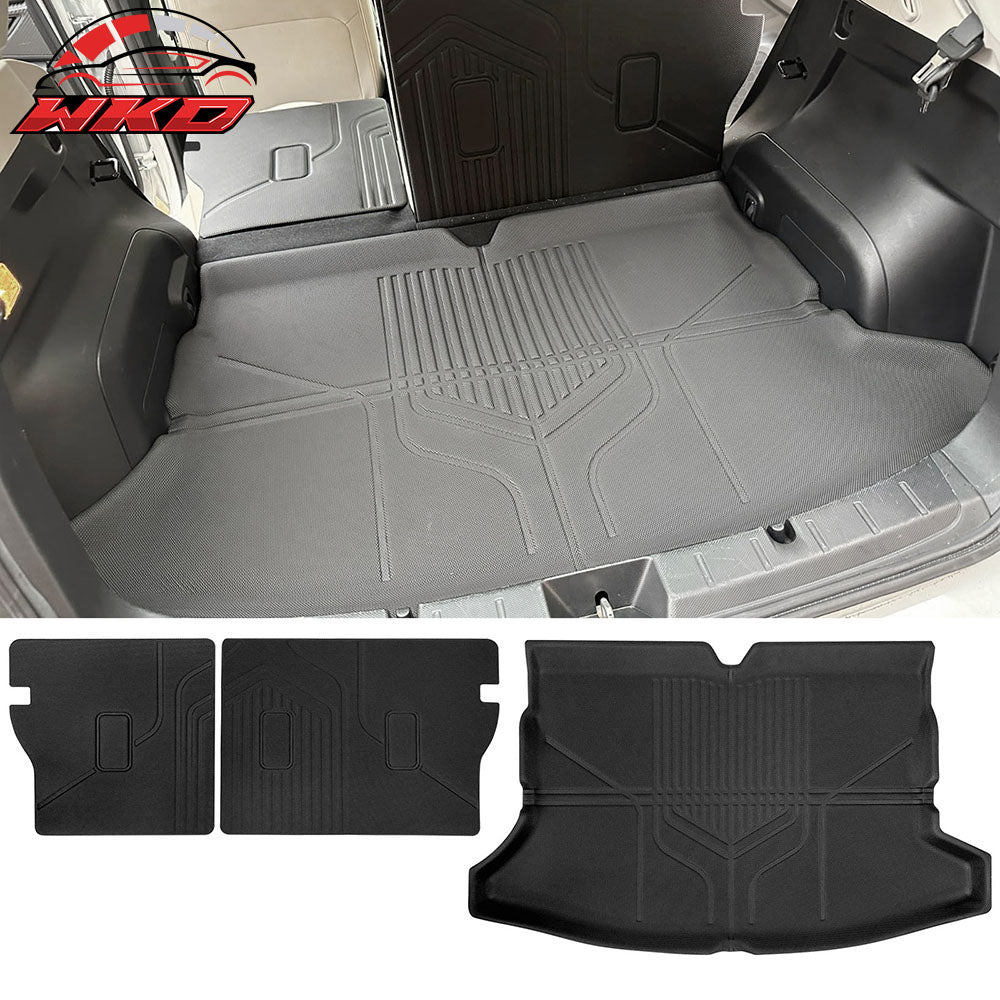 Fits 18-23 Subaru Crosstrek Impreza 5Dr Trunk Mat + Backrest Mats Cover - XPE