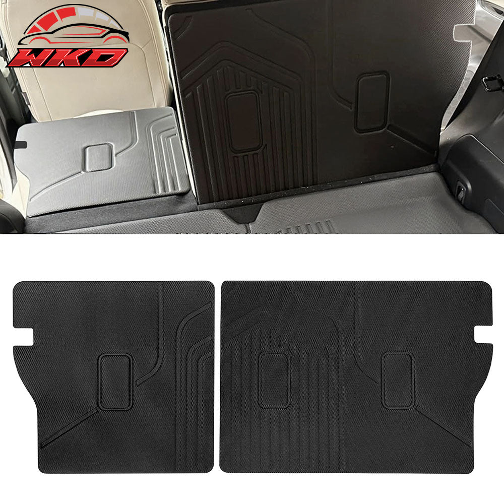 Fits 18-23 Subaru Crosstrek Impreza 5Dr Trunk Mat + Backrest Mats Cover - XPE