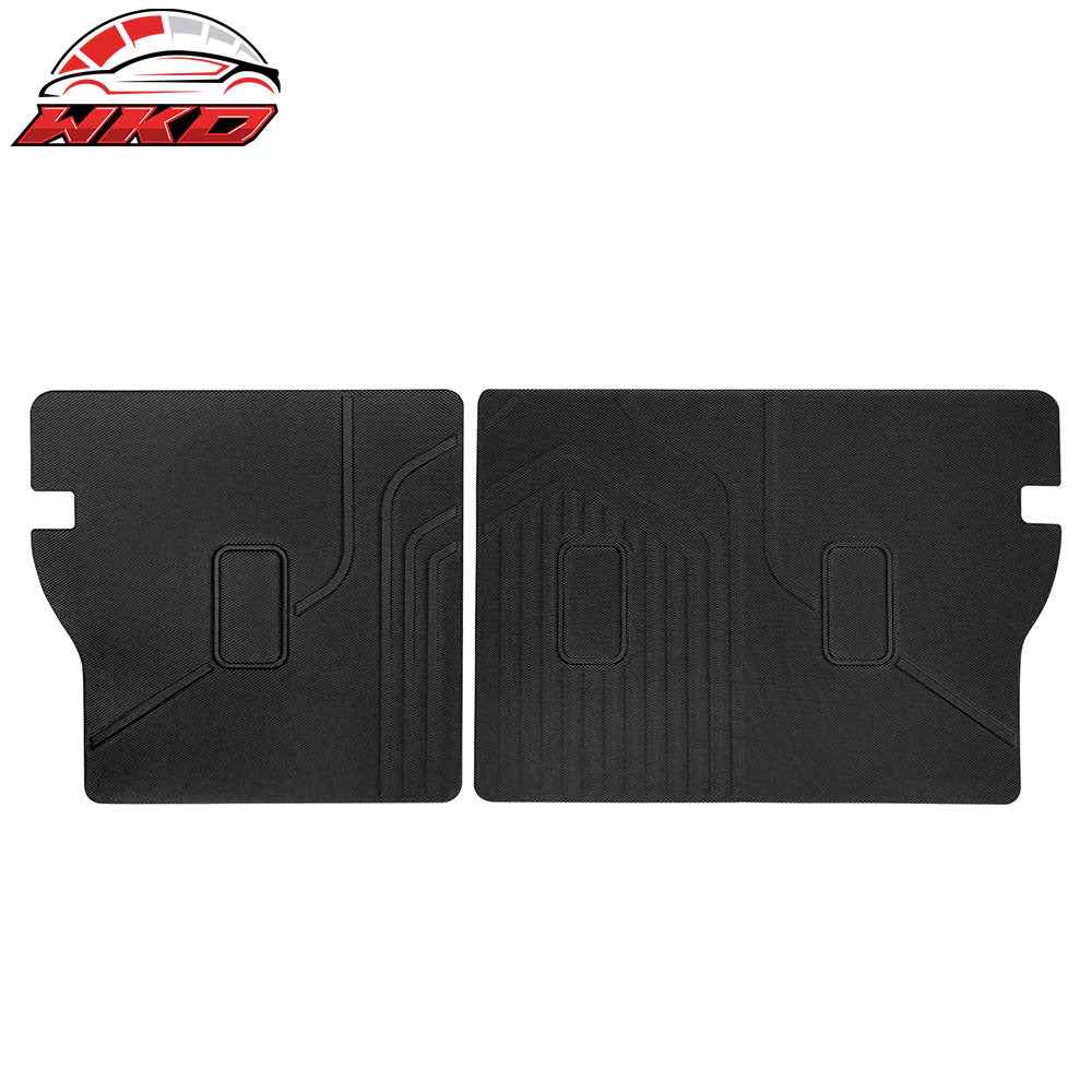 Fits 18-23 Subaru Crosstrek Impreza 5Dr Trunk Mat + Backrest Mats Cover - XPE