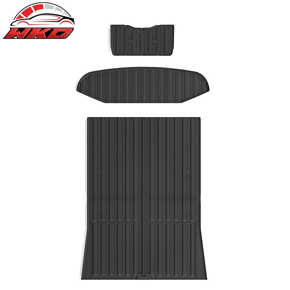 Wholesale For 23-26 Tesla Cybertruck 3D Front Rear Trunk Bed Mat Cargo Protector Liner TPE