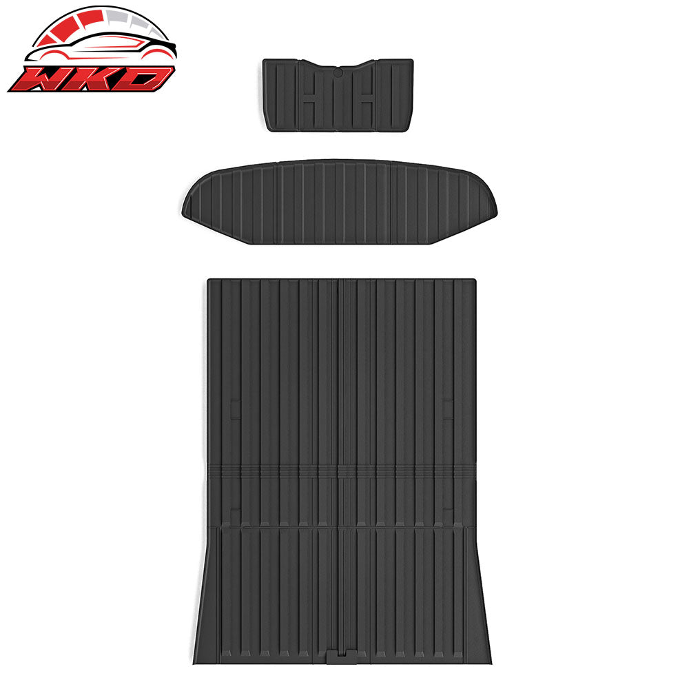 Wholesale For 23-24 Tesla Cybertruck 3D Front Rear Trunk Bed Mat Cargo Protector Liner TPE