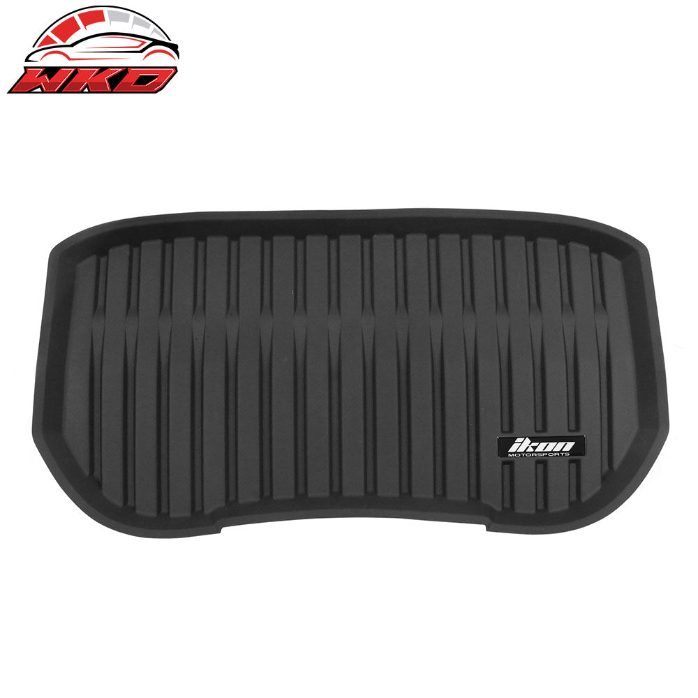 2024-25 Tesla Model 3 Highland Front Trunk Frunk Mats Cargo Liner Black TPE | Wholesale
