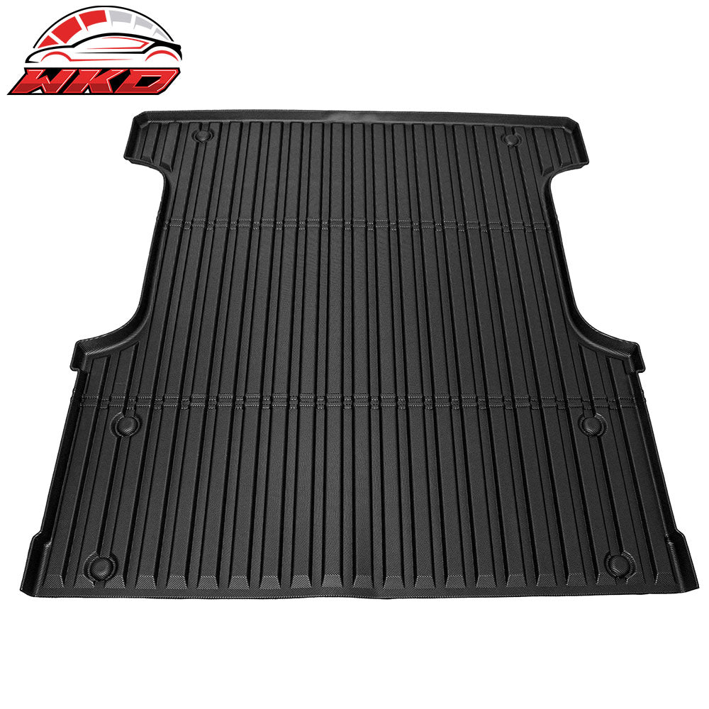 Fits 22-24 Toyota Tundra Crew Max 5.5Ft Rear Storage Liner Truck Bed Mat 3D TPE