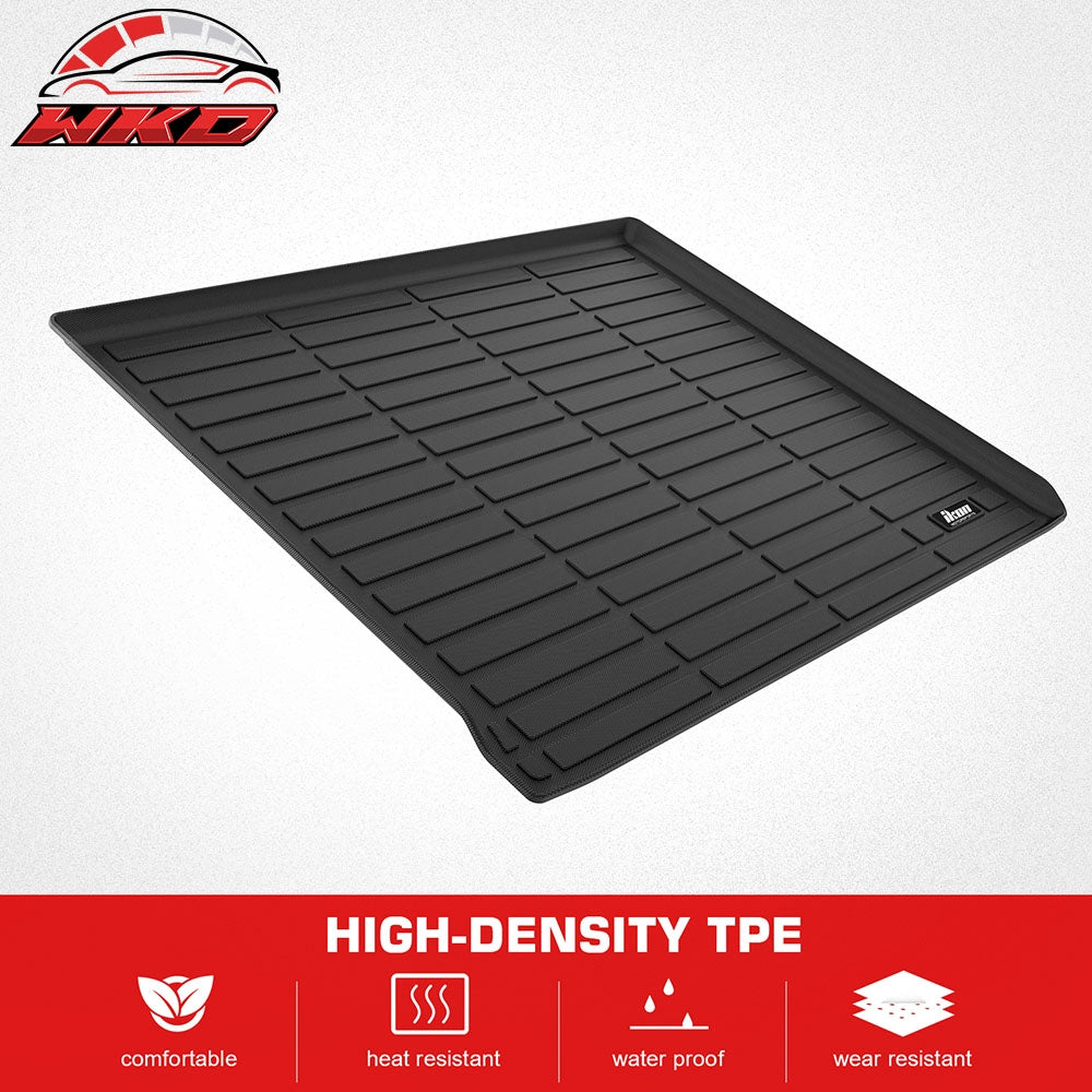 Fits 22-25 GMC Hummer EV Pickup & SUV TPE Waterproof Rear Cargo Trunk Tray Mats