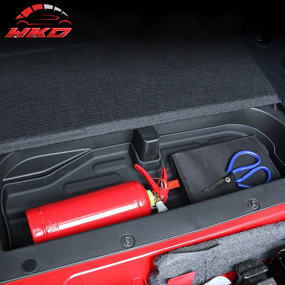 Fits 21-25 Ford Bronco 2/4 Door Rear Trunk Lower Storage Mat Cargo Liner TPE