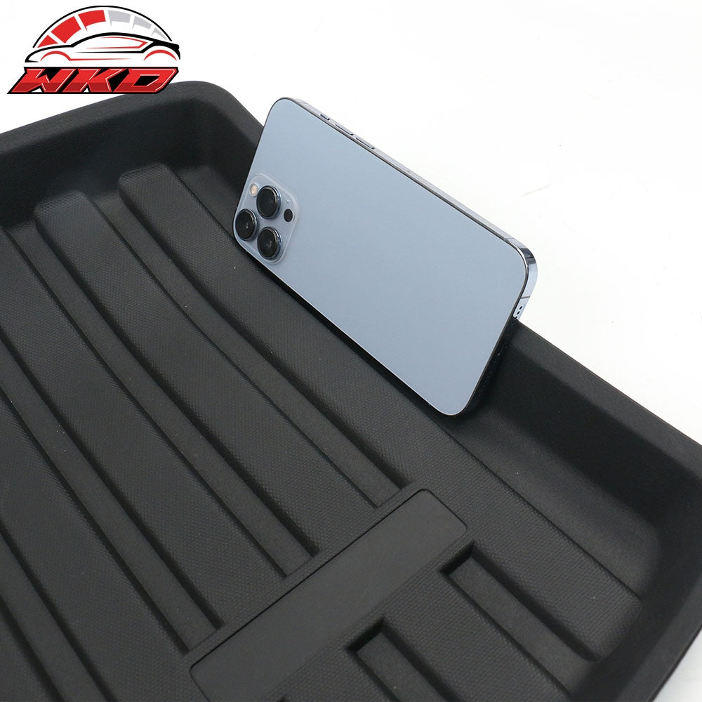 Fits 24-25 Tesla Model 3 Highland Auto Car Rear Cargo Trunk Tray Lower Mats TPE