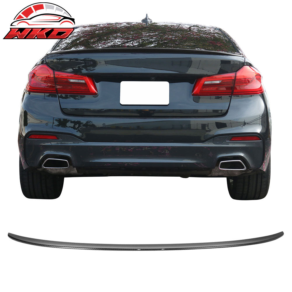 Closeout! Fits 17-23 BMW G30 5-Series Sedan M5 Style Trunk Spoiler Carbon Fiber