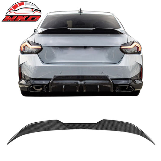 Dry Carbon Fiber 22-25 BMW G42 G87 2 Series 2DR M Performance Trunk Spoiler | Wholesale