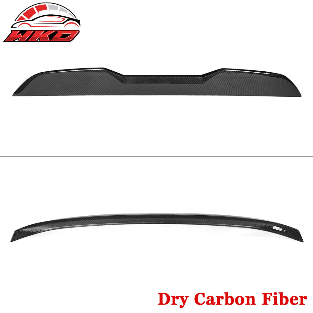 Dry Carbon Fiber Fits 22-25 BMW G42 G87 2 Series 2DR M Performance Trunk Spoiler