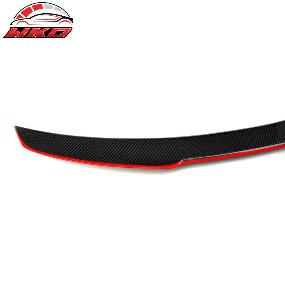 Fits 17-22 Mercedes-Benz W205 C-Class Coupe FD Style Trunk Spoiler Carbon Fiber