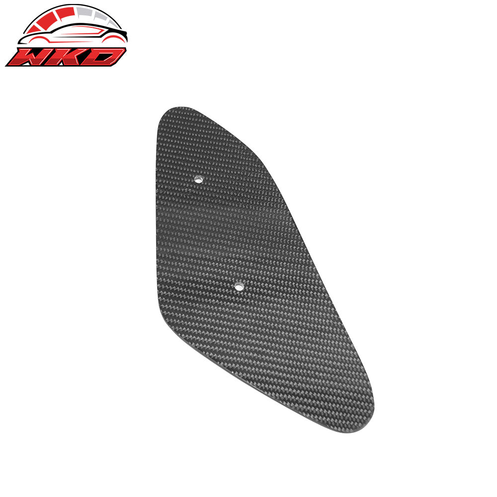 Universal 56" Inch GT Style 3D Carbon Fiber Trunk Spoiler V1 Side Plates V3 Legs