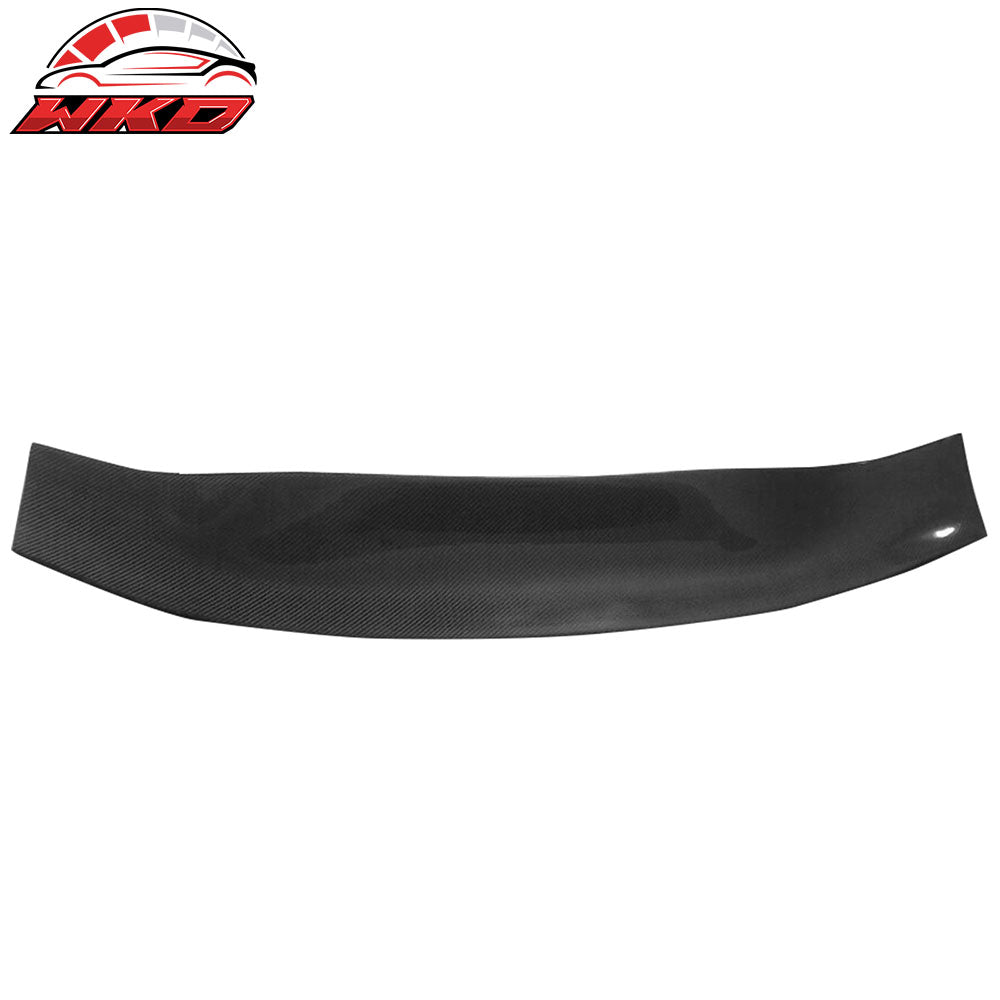 Universal 56" Inch GT Style 3D Carbon Fiber Trunk Spoiler V1 Side Plates V5 Legs