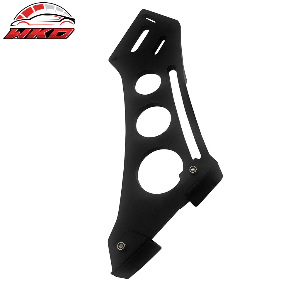 Universal 56" Inch GT Style 3D Carbon Fiber Trunk Spoiler V1 Side Plates V5 Legs