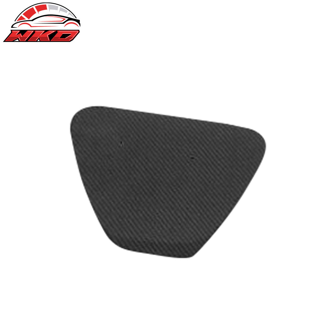 Universal 56" Inch GT Style 3D Carbon Fiber Trunk Spoiler V3 Side Plates V6 Legs