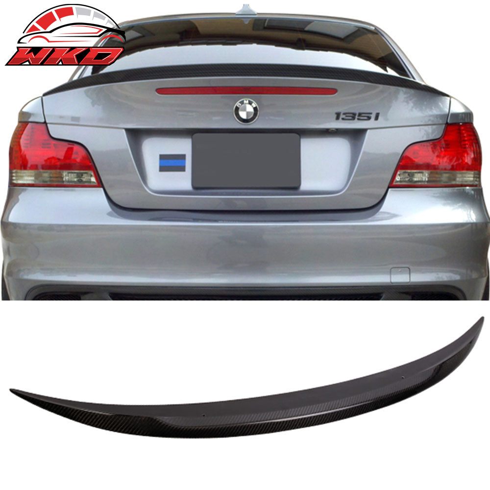 Closeout! Fits 07-11 BMW E82 1-Series Performance Carbon Fiber CF Trunk Spoiler