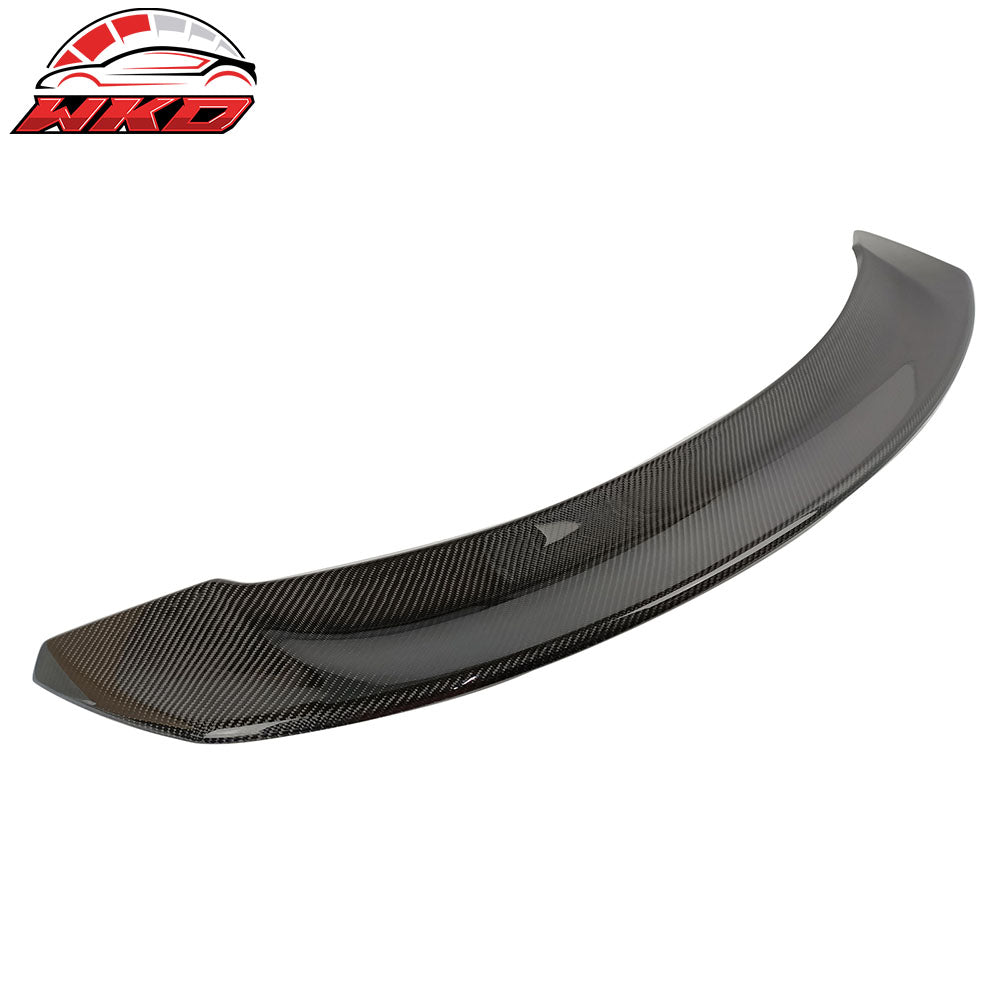 Fits 17-23 Tesla Model 3 Fastback Trunk Spoiler S Style Carbon Fiber Rear Wing