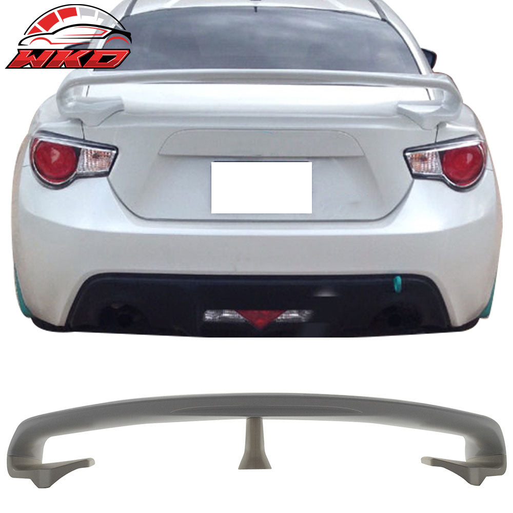 Fits 13-20 Scion FRS/Subaru BRZ/Toyota 86 G Style Trunk Spoiler ABS Unpainted