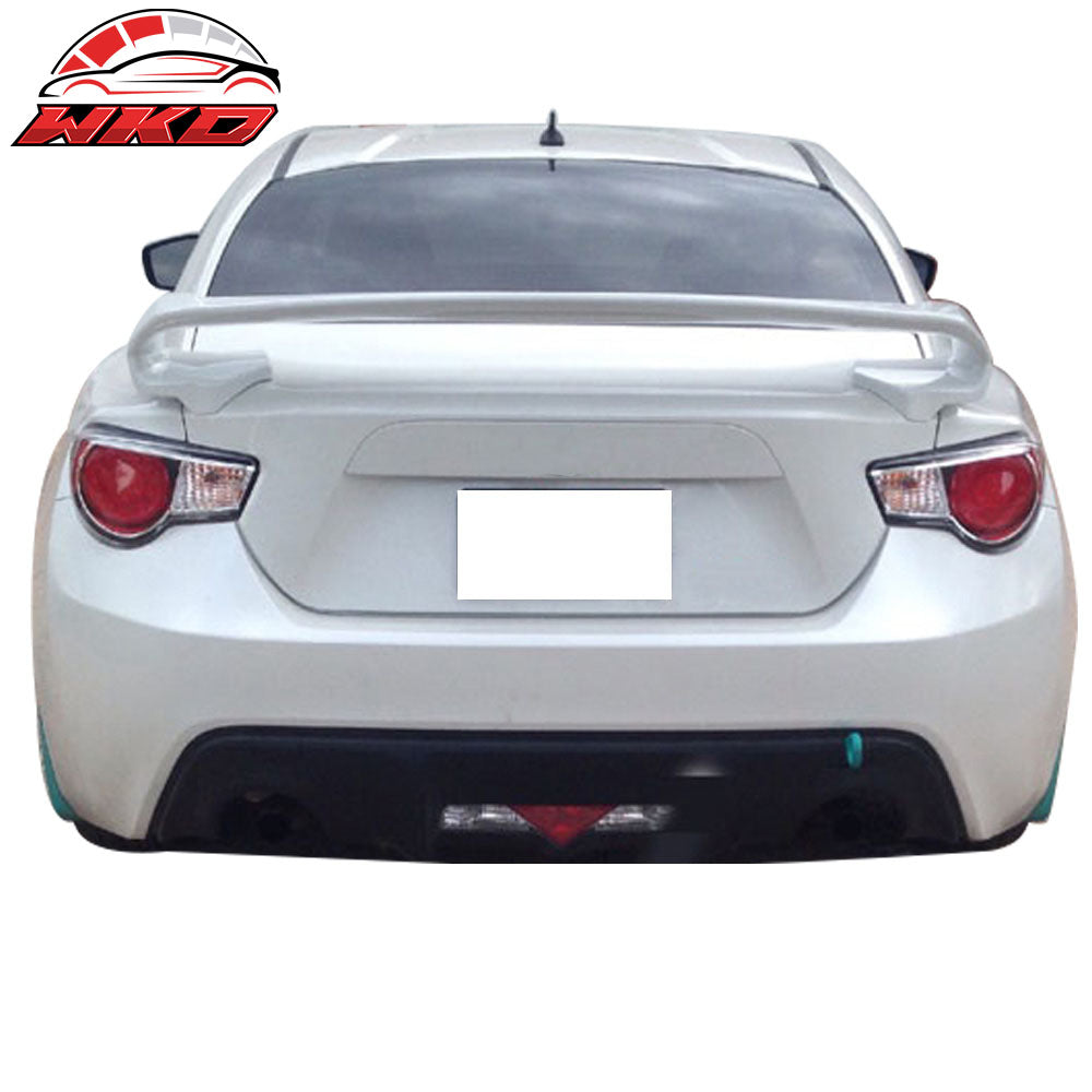 Fits 13-20 Scion FRS/Subaru BRZ/Toyota 86 G Style Trunk Spoiler ABS Unpainted