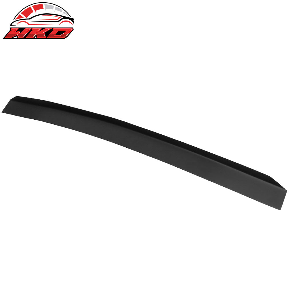 Fits 15-21 Subaru WRX STI Top Gurney Flap Add-On Trunk Spoiler Wing Matte Black