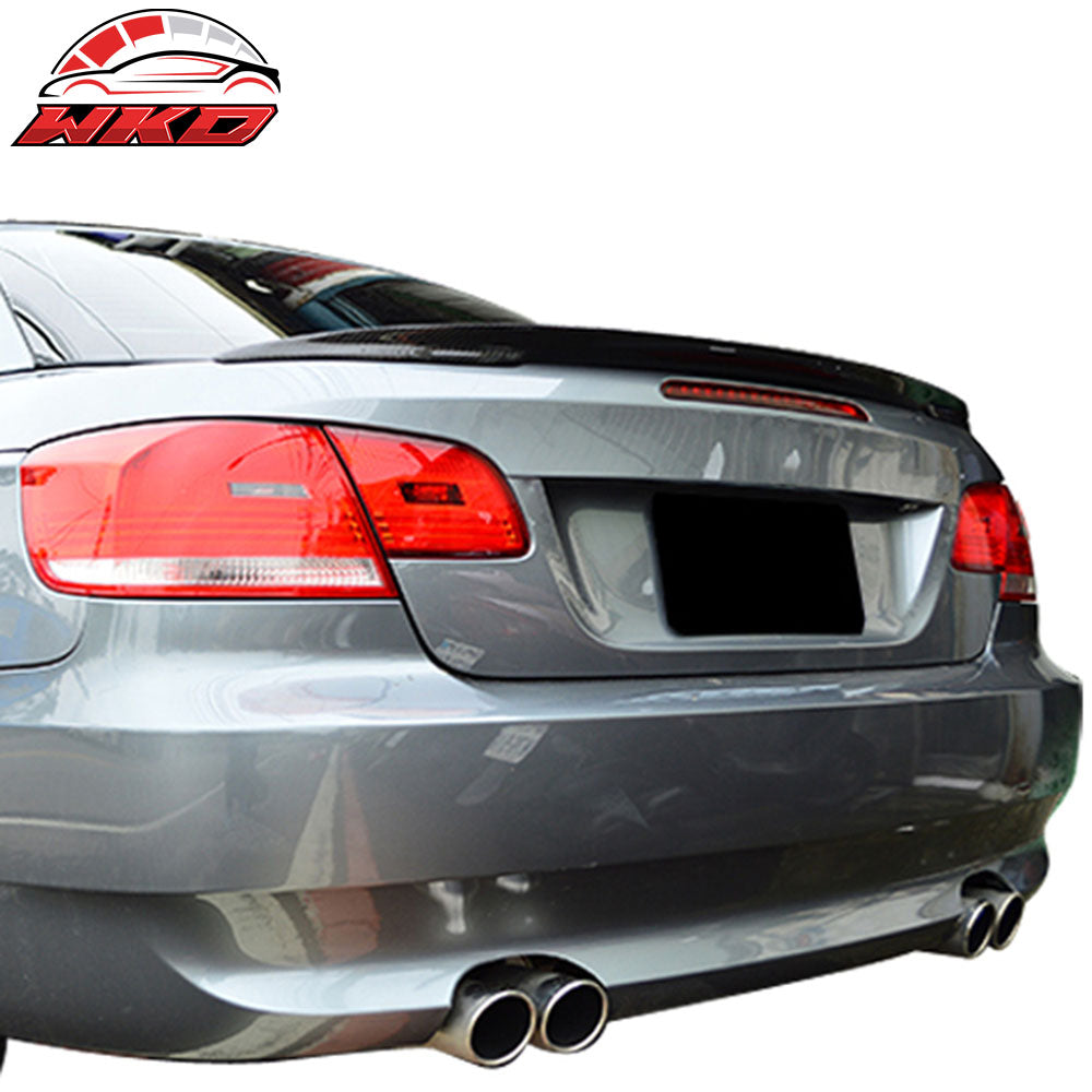 Fits 08-13 BMW 3-Series E93 2Dr IKON Style Trunk Spoiler - Carbon Fiber CF