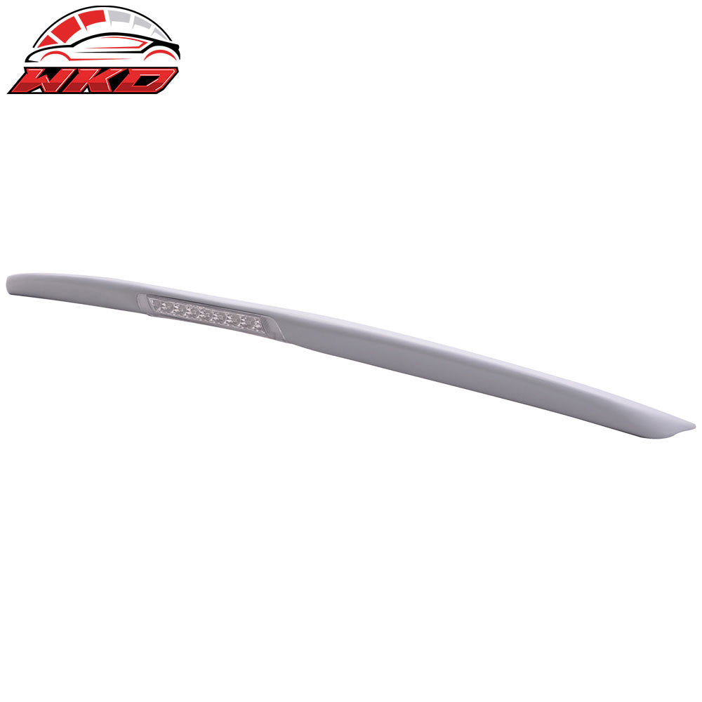 Fits 05-09 Subaru Legacy Sedan 4Dr Trunk Spoiler Wing & LED Brake Light (FRP)