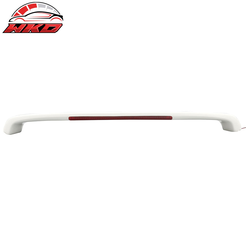 93-01 Subaru Impreza Sedan Coupe Trunk Spoiler W/LED Light Painted #White | Wholesale