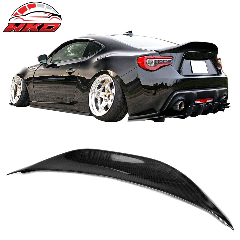 Fits 13-20 Scion FRS/Subaru BRZ/Toyota 86 Lorinser Carbon Fiber CF Trunk Spoiler