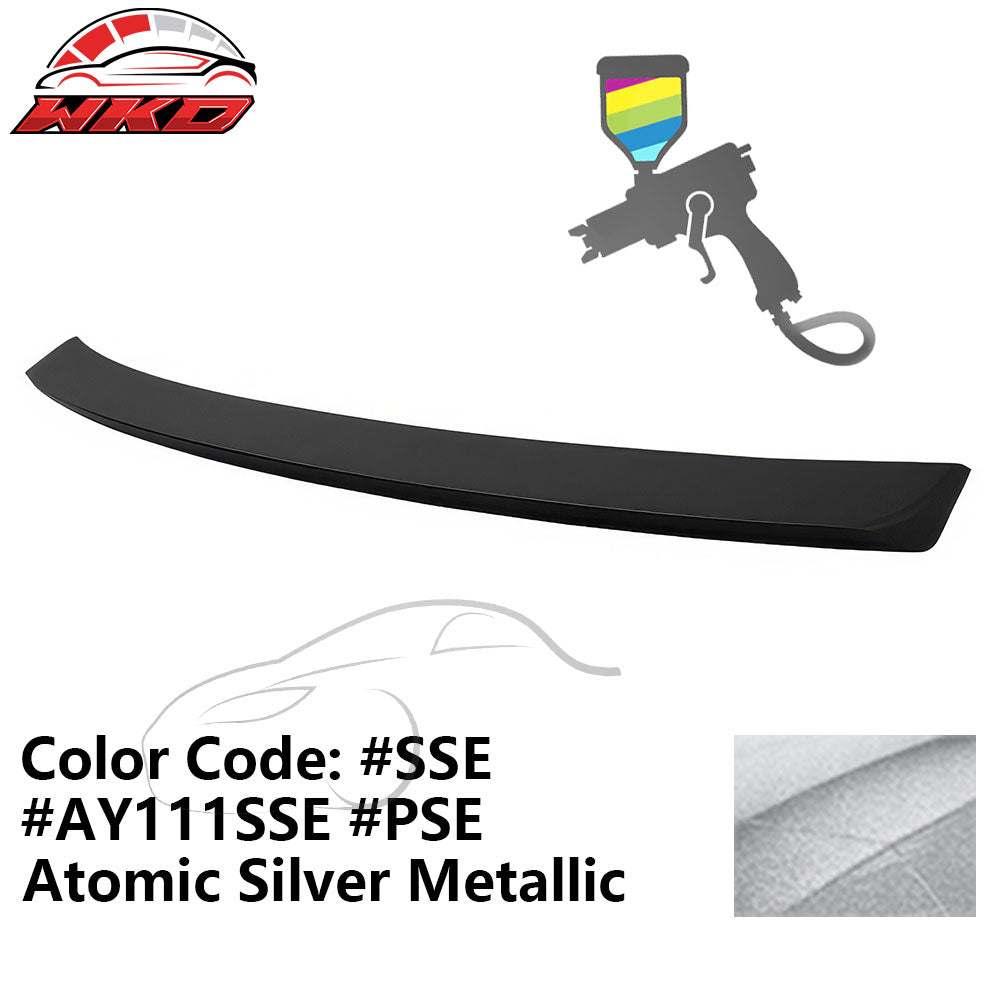 Fits 11-23 Chrysler 300 OE Style ABS #SSE Atomic Silver Metallic Trunk Spoiler