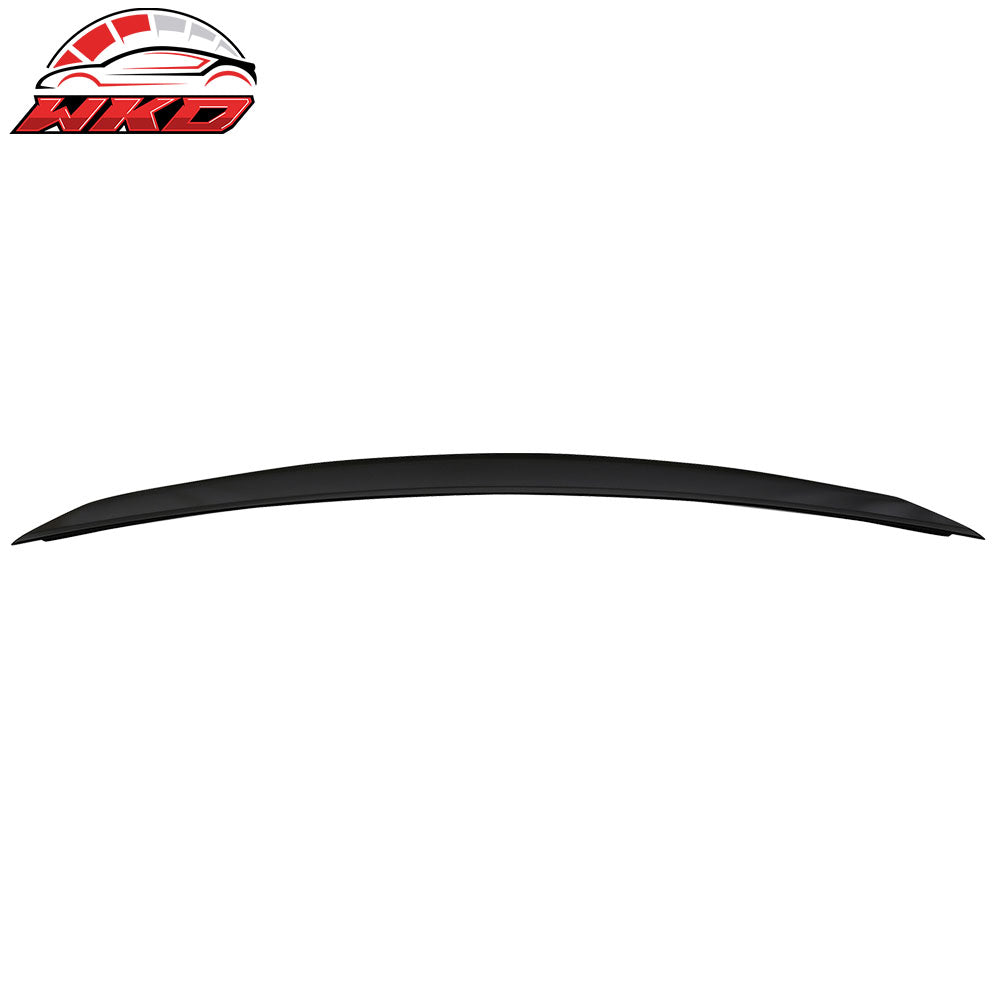 For 11-23 Chrysler 300 300C 300S Trunk Spoiler OE Style Painted #PX8 Black Wing