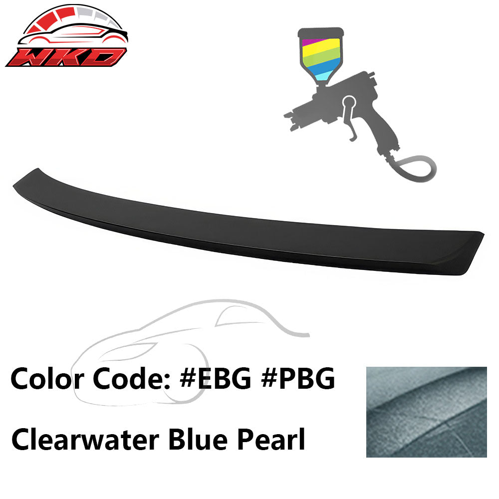 Fits 11-23 Chrysler 300 OE Style ABS #EBG Clearwater Blue Pearl Trunk Spoiler
