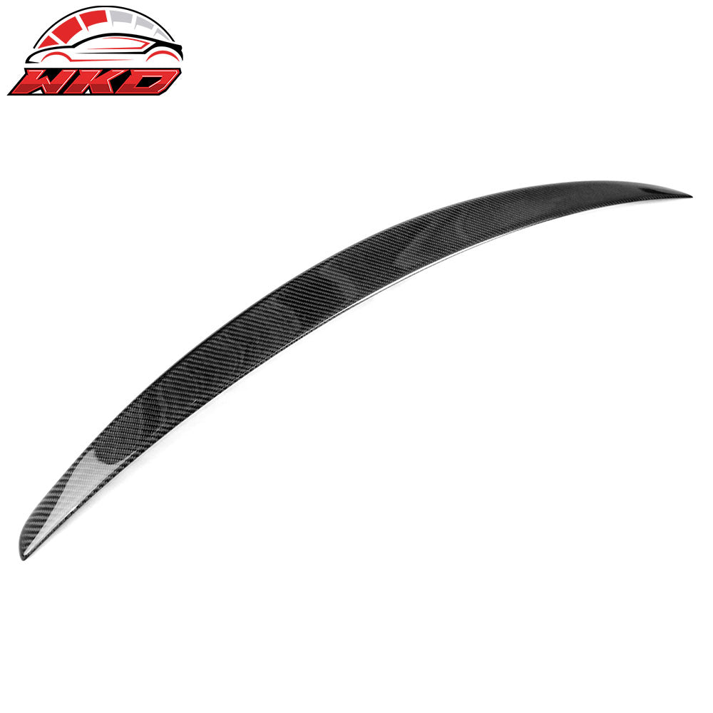 Fits 14-20 Benz W222 S-Class OE Style Trunk Spoiler Carbon Fiber Rear Boot Wing