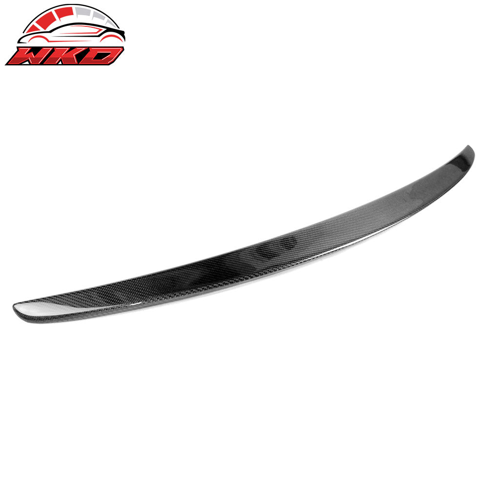 Fits 14-20 Benz W222 S-Class OE Style Trunk Spoiler Carbon Fiber Rear Boot Wing
