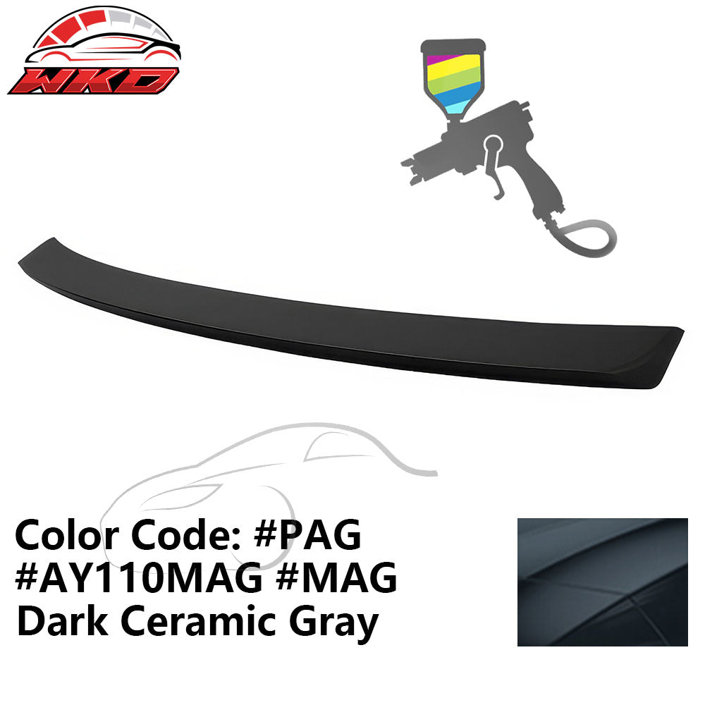 Fits 11-23 Chrysler 300 OE Style ABS #PAG Dark Ceramic Gray Rear Trunk Spoiler