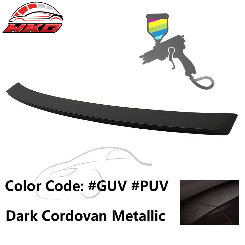 Fits 11-23 Chrysler 300 OE Style ABS #GUV Dark Cordovan Metallic Trunk Spoiler