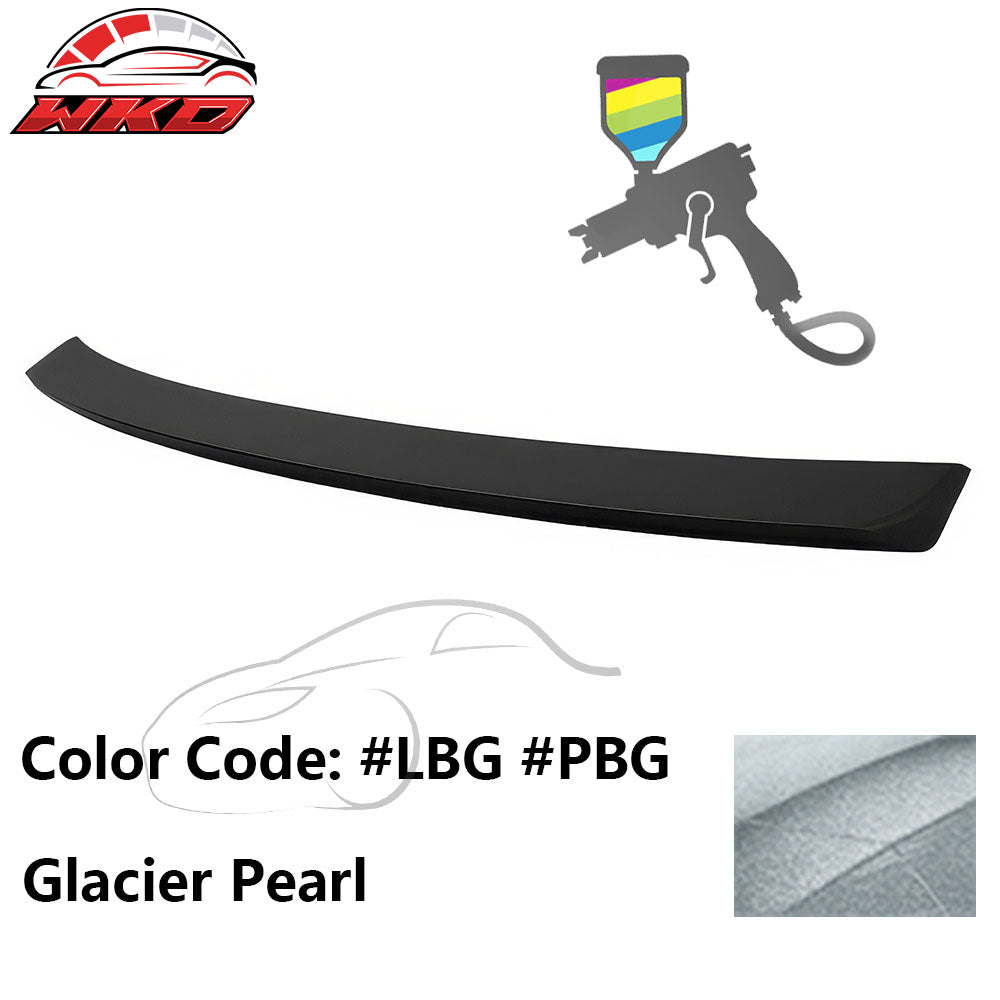 Fits 11-23 Chrysler 300 OE Style ABS #LBG Glacier Pearl Rear Trunk Spoiler Wing
