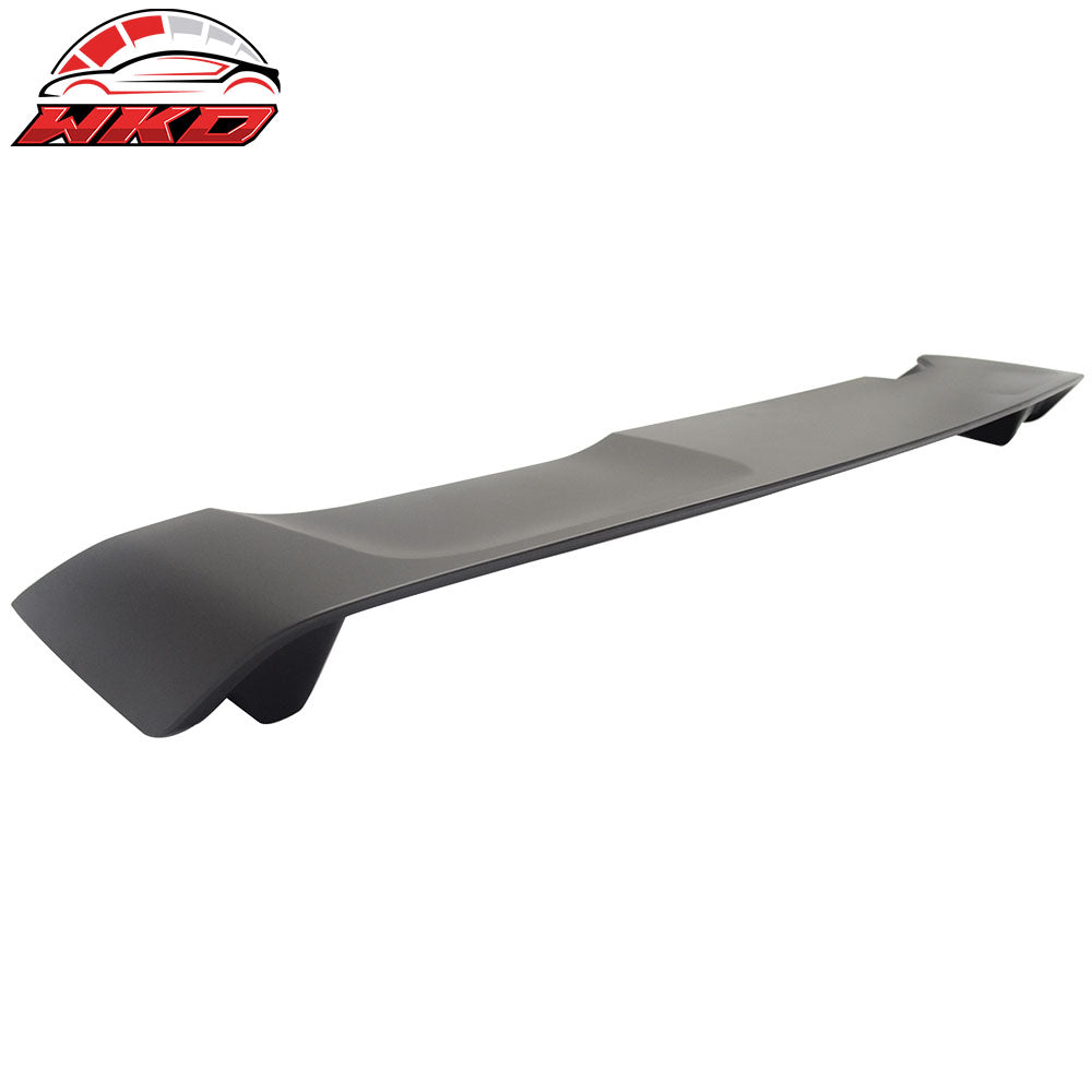 Fits 08-17 Mitsubishi Lancer OE Style Rear Trunk Spoiler Wing Matte Black ABS