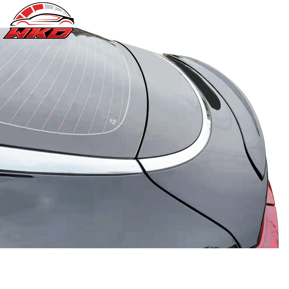 Fits 21-24 Kia K5 OE Style #KDG Gravity Gray Metallic Trunk Spoiler Wing Lip ABS