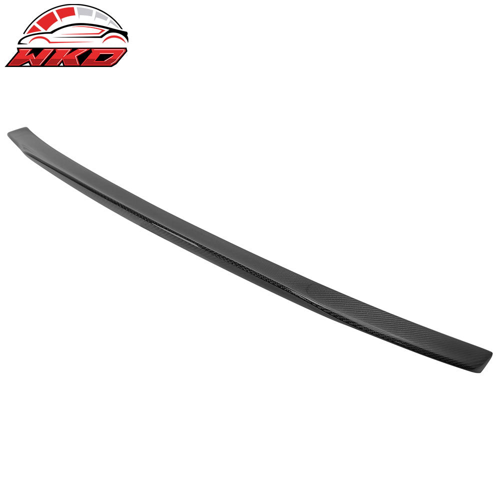 Fits 14-20 Benz W222 S Class PSM Style Carbon Fiber CF Rear Trunk Spoiler Wing