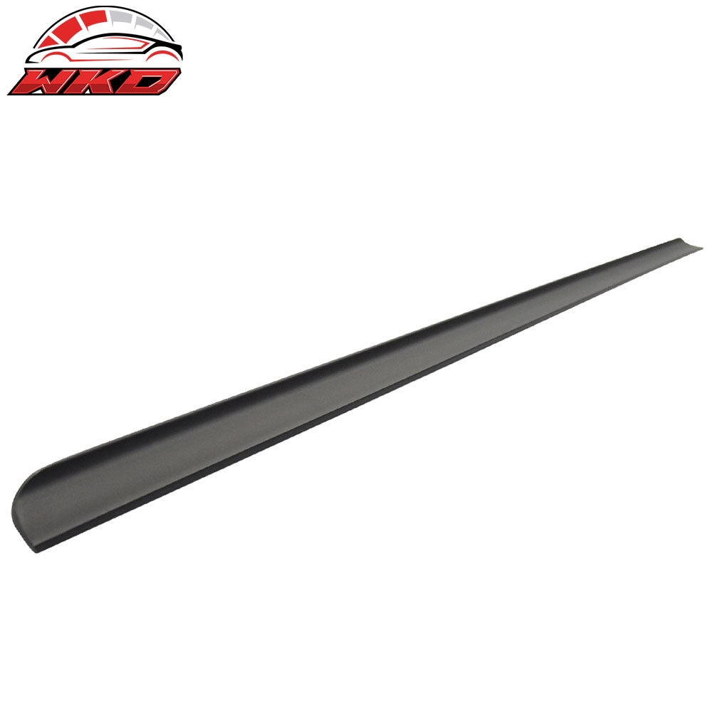 08-14 Benz W204 C Class Sedan PU Flexible Unpainted Black Trunk Spoiler | Wholesale