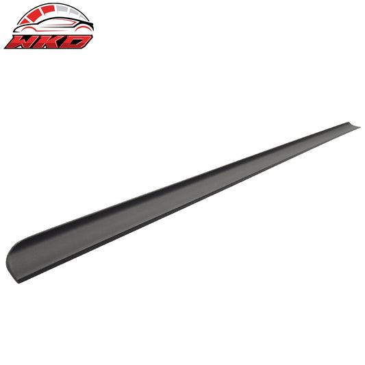 08-14 Benz W204 C Class Sedan PU Flexible Unpainted Black Trunk Spoiler | Wholesale